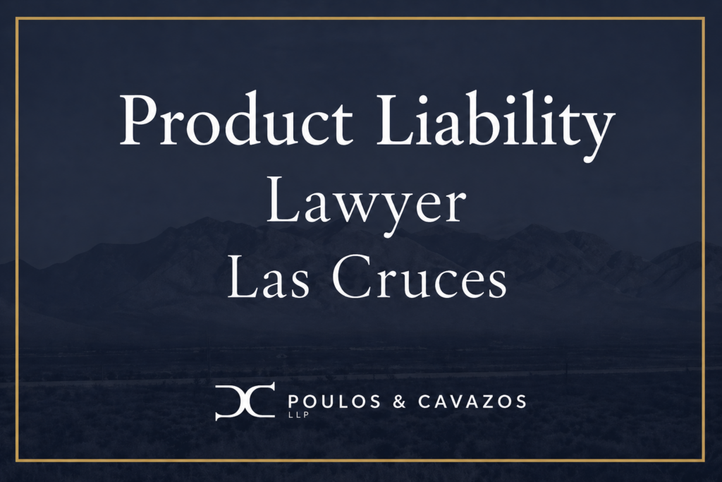 Las Cruces product liability lawyer helping injury victims