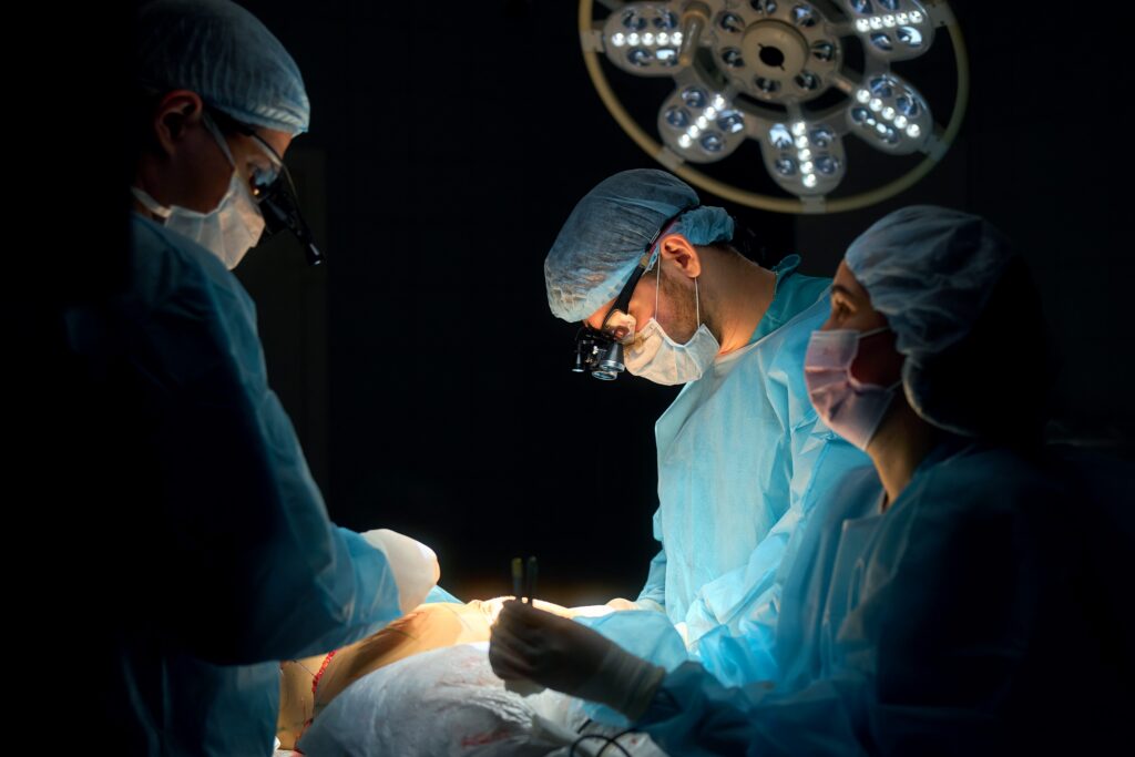 Signs of organ damage after surgery
