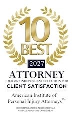 2027 AIOPIA - 10 Best Attorney - Poulos & Cavazos