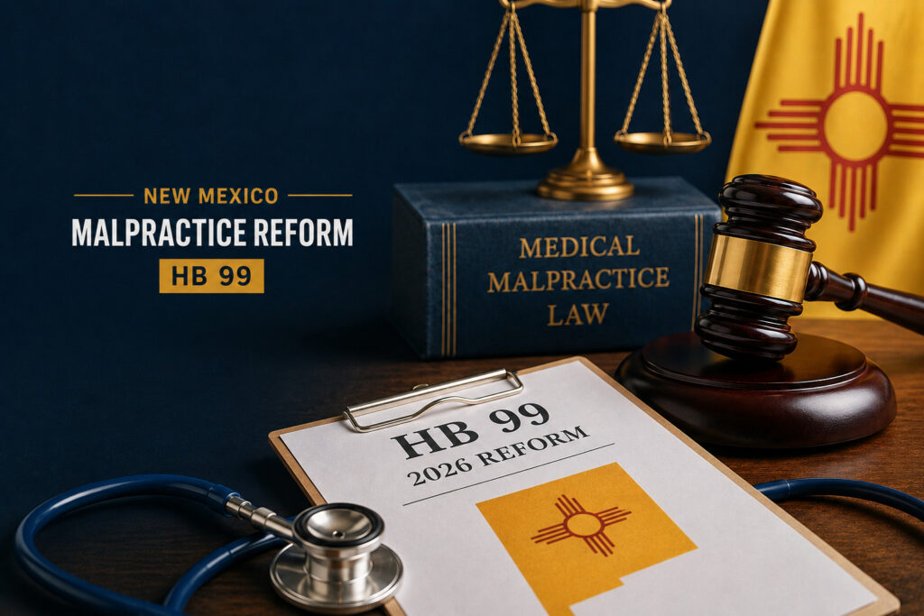 New Mexico medical malpractice reform HB 99 in 2026